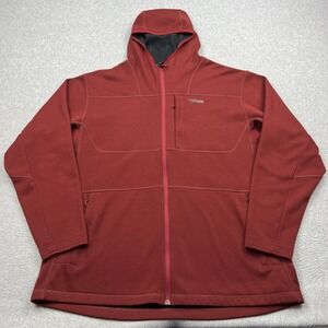 Sitka Gear Camp Hoody Mens XL Red Full Zip Wool Fleece Outdoor Jacket 80014